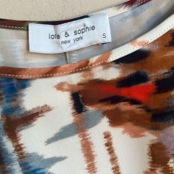 Lola & Sophie Women’s Relaxed Fit Blouse S-M - Picture 5 of 6